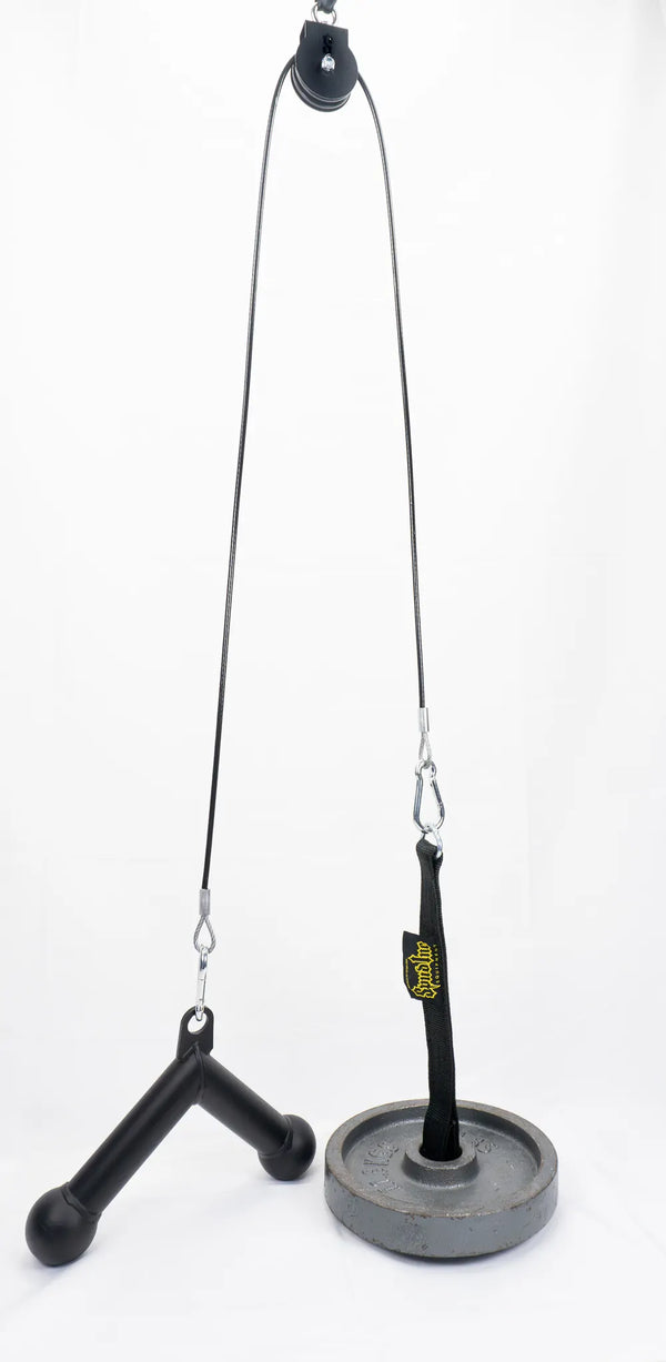 Super Econo Triceps and Lat Pulley with V Tricep Fat Handle