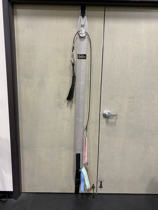 Door Jammer Pulley System w/ Strap and Bands