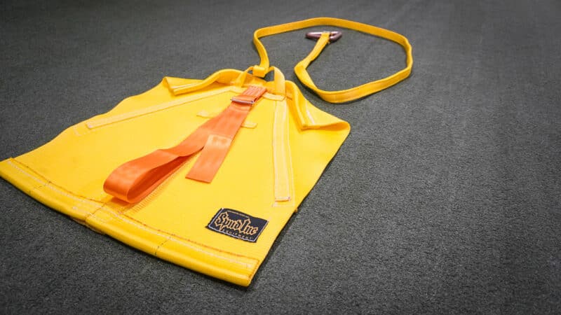 Magic Carpet Sled Yellow with Upper Body strap small pics 4