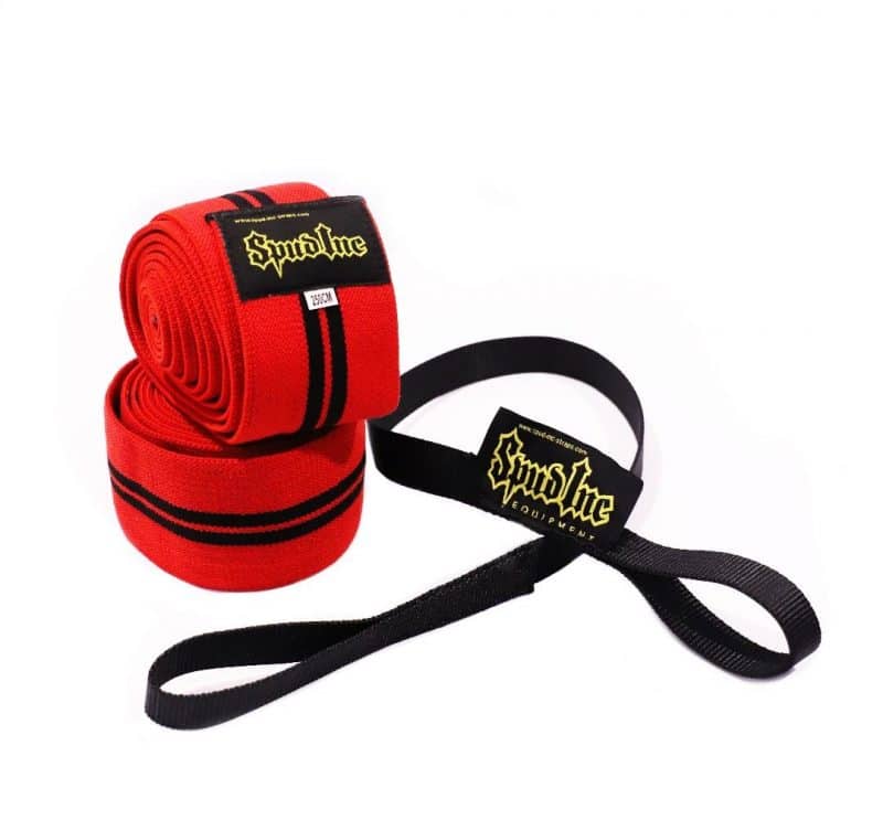 knee wrap red regular with bowtie tail