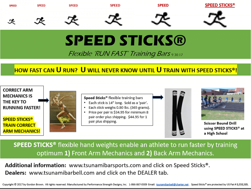 speed sticks flyer